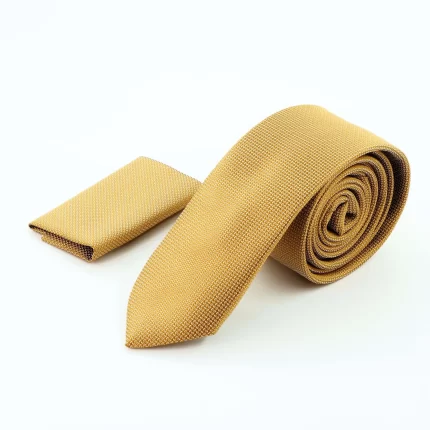 עניבה 310 בצבע זהב